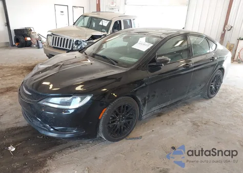 2015 Chrysler 200 S z USA, uszkodzony, nr VIN 1C3CCCBG1FN613745